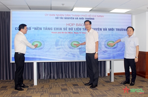 TP Hồ Chí Minh công bố “Nền tảng chia sẻ dữ liệu tài nguyên và môi trường”